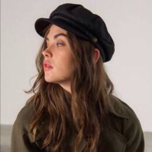 Brixton Fiddler Cap in Black